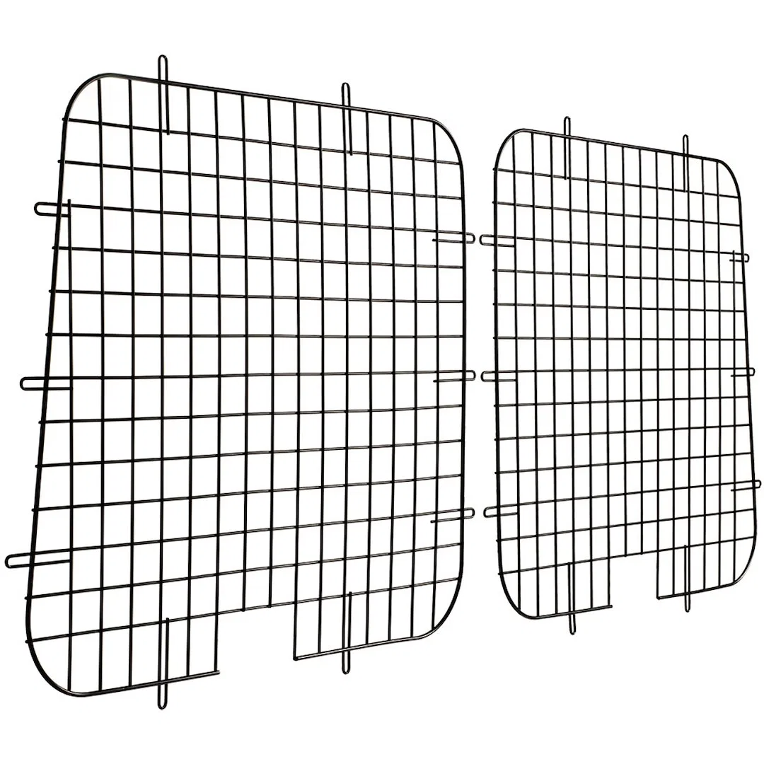 88022 – WEATHERGUARD Window Guard, Rear Van Door Powder Coated Black Steel With Mounting Hardware Set Of 2